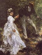 Pierre-Auguste Renoir The Walk USA oil painting artist